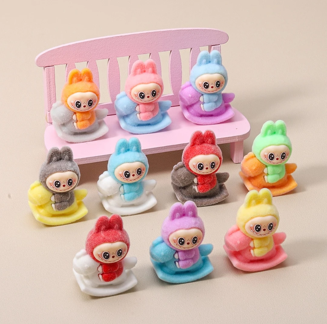 【拉布木马-ASYX】高颜值潮流树脂布布居家饰品网红可爱风玩偶摆件