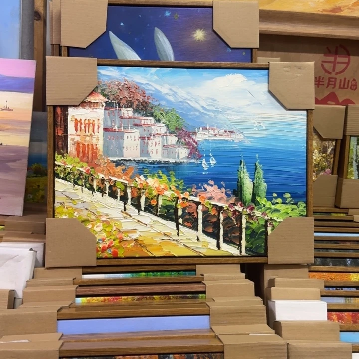油画油画作品展等活动中