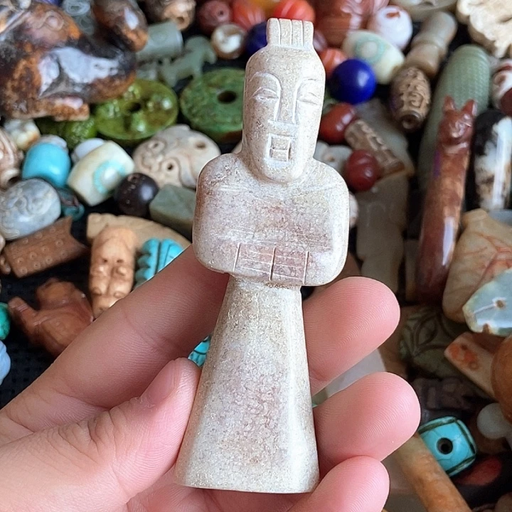 和田玉未镶嵌颈饰102