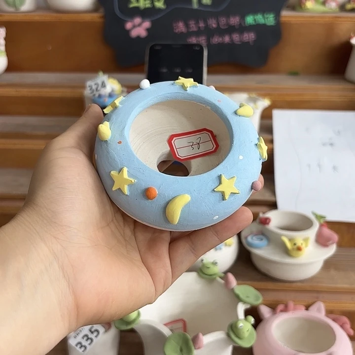 气***人可爱卡通手工制作