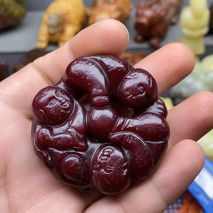 未镶嵌蛇纹石玉颈饰