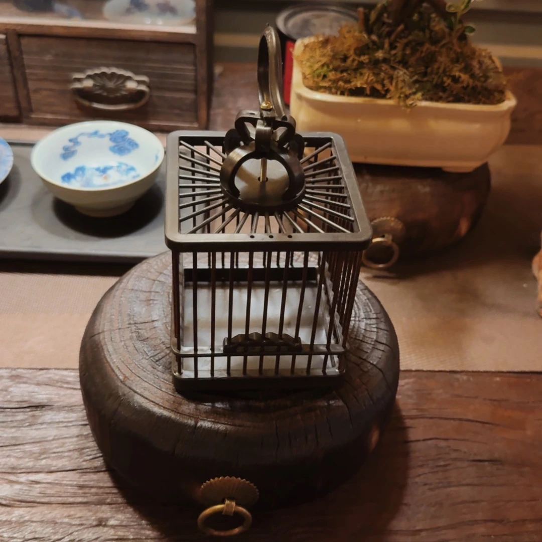 木宁****杜鹃根自然根艺造景台灯孤品