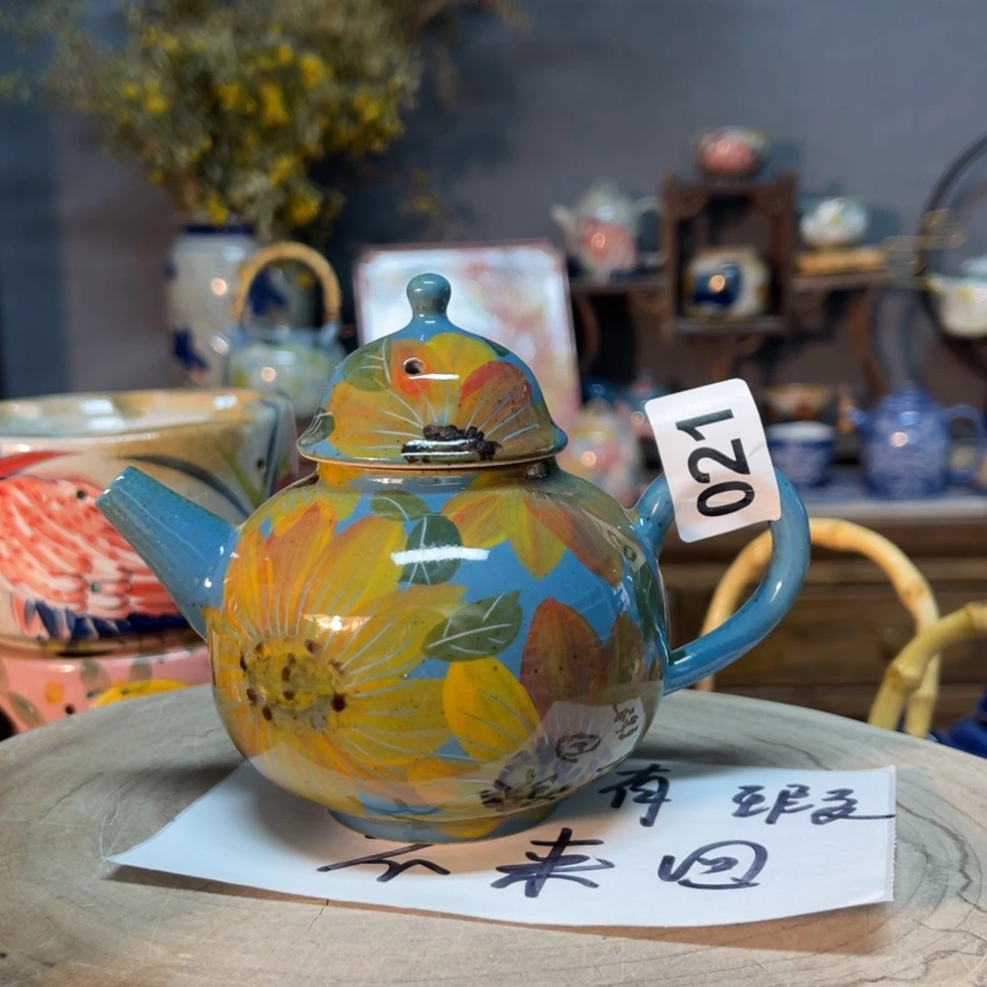 杯素浅陶瓷手工手绘