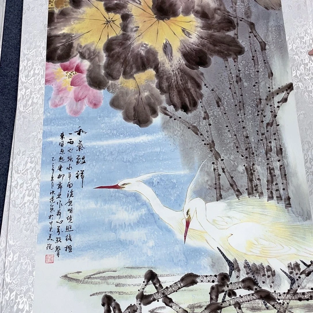 国画作品小姐姐放漏…