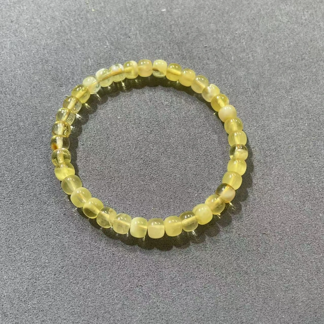 【刘云天专属】L330 蜜蜡单圈手串 多样性发一件 6mm+（预）