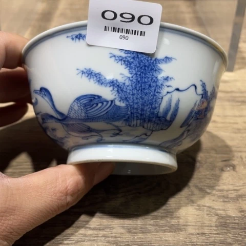 瓷片乌**地090号瓷器小摆件