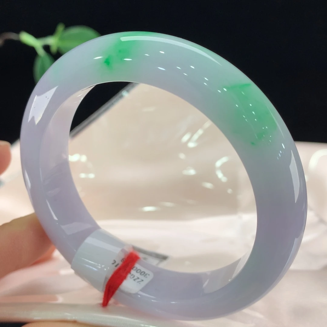 翡翠未镶嵌手镯0218