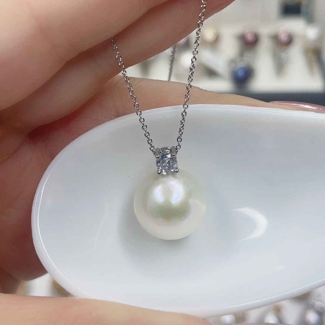 淡水珍珠合金吊坠(赠链)