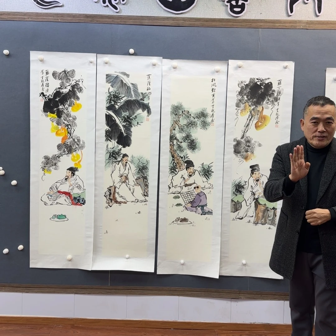 书法书法作品多次参加