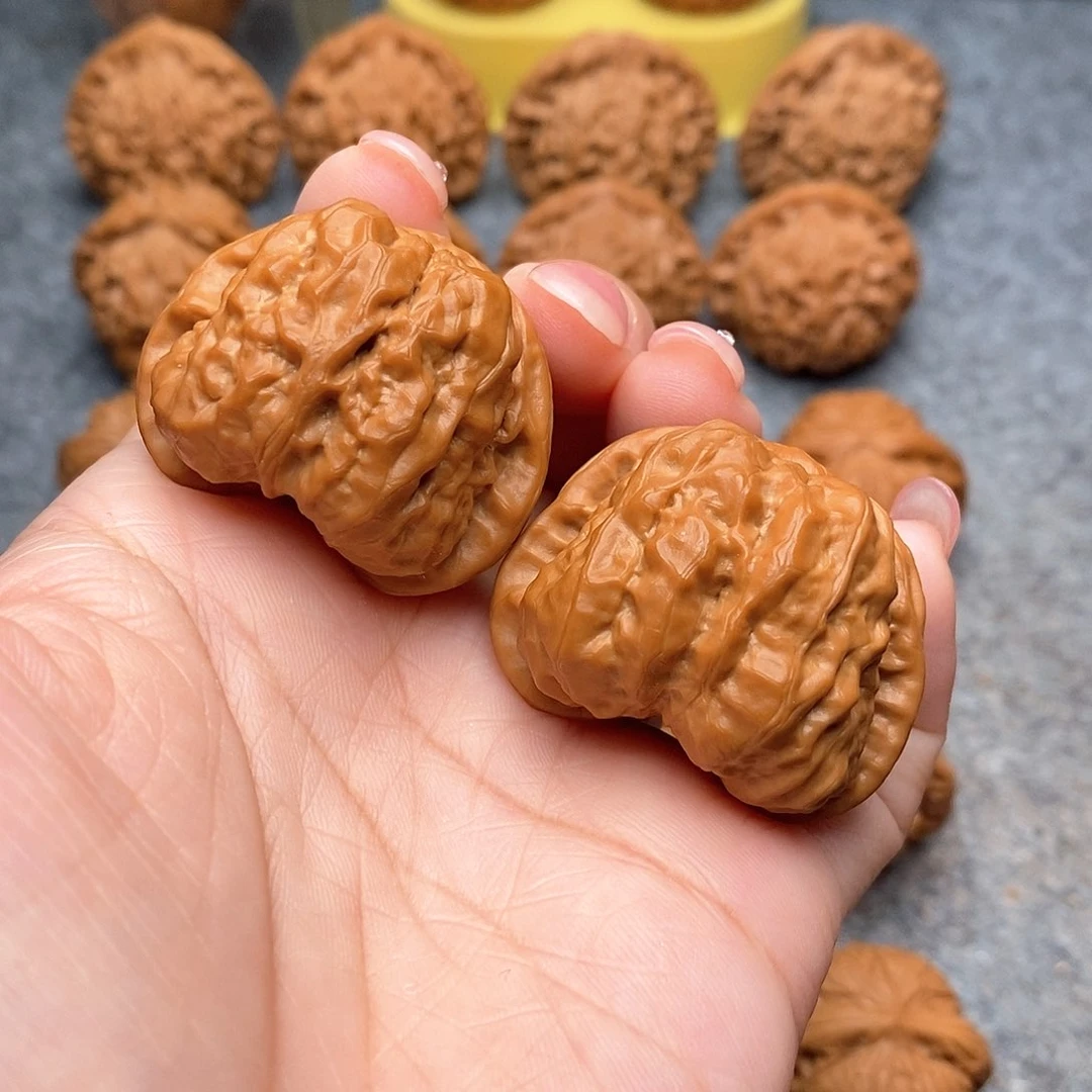 文玩核桃把件精品蛤蟆头39全品