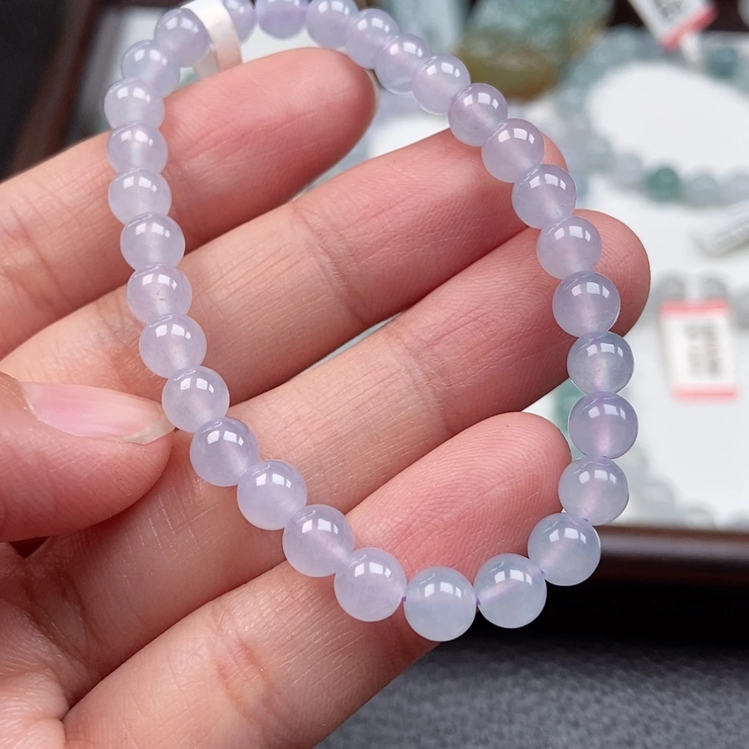 翡翠未镶嵌手链卡6