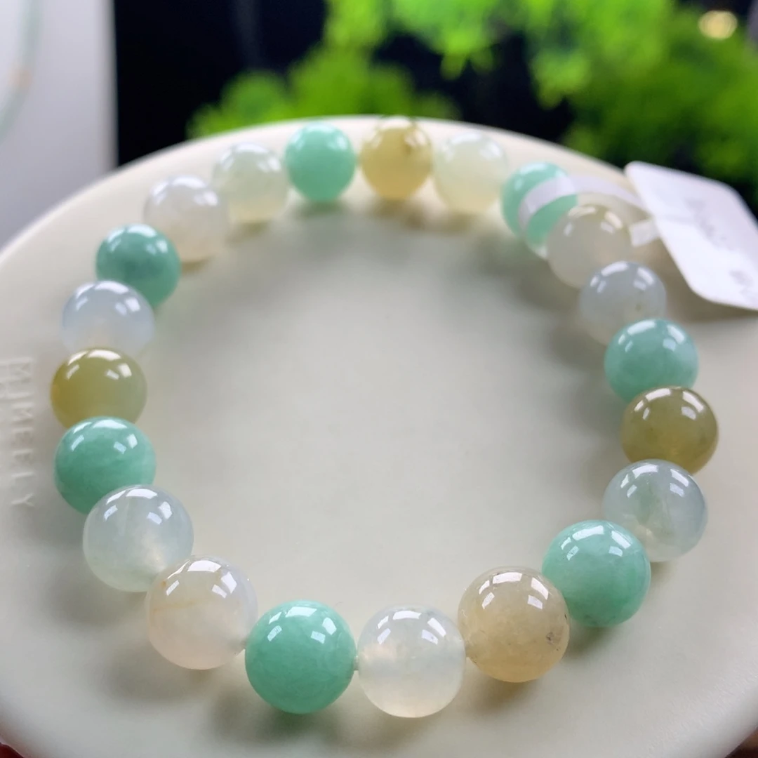 翡翠未镶嵌手链卡9