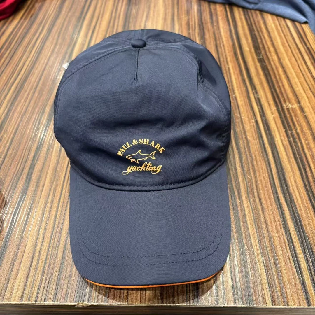 意鲨 不退换 男士藏青色金标棒球帽