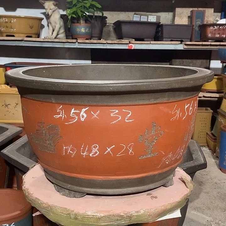 紫砂花盆花盆包邮