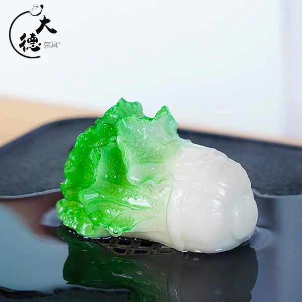 【闪购商品】百财纳福白菜变色茶宠（无礼盒）