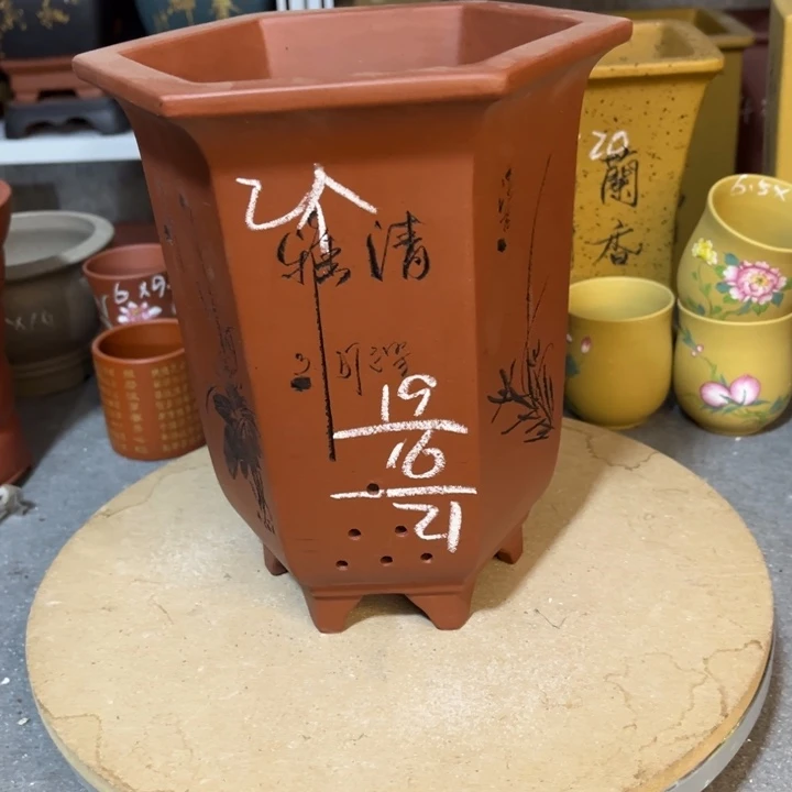 花盆紫砂紫砂花盆