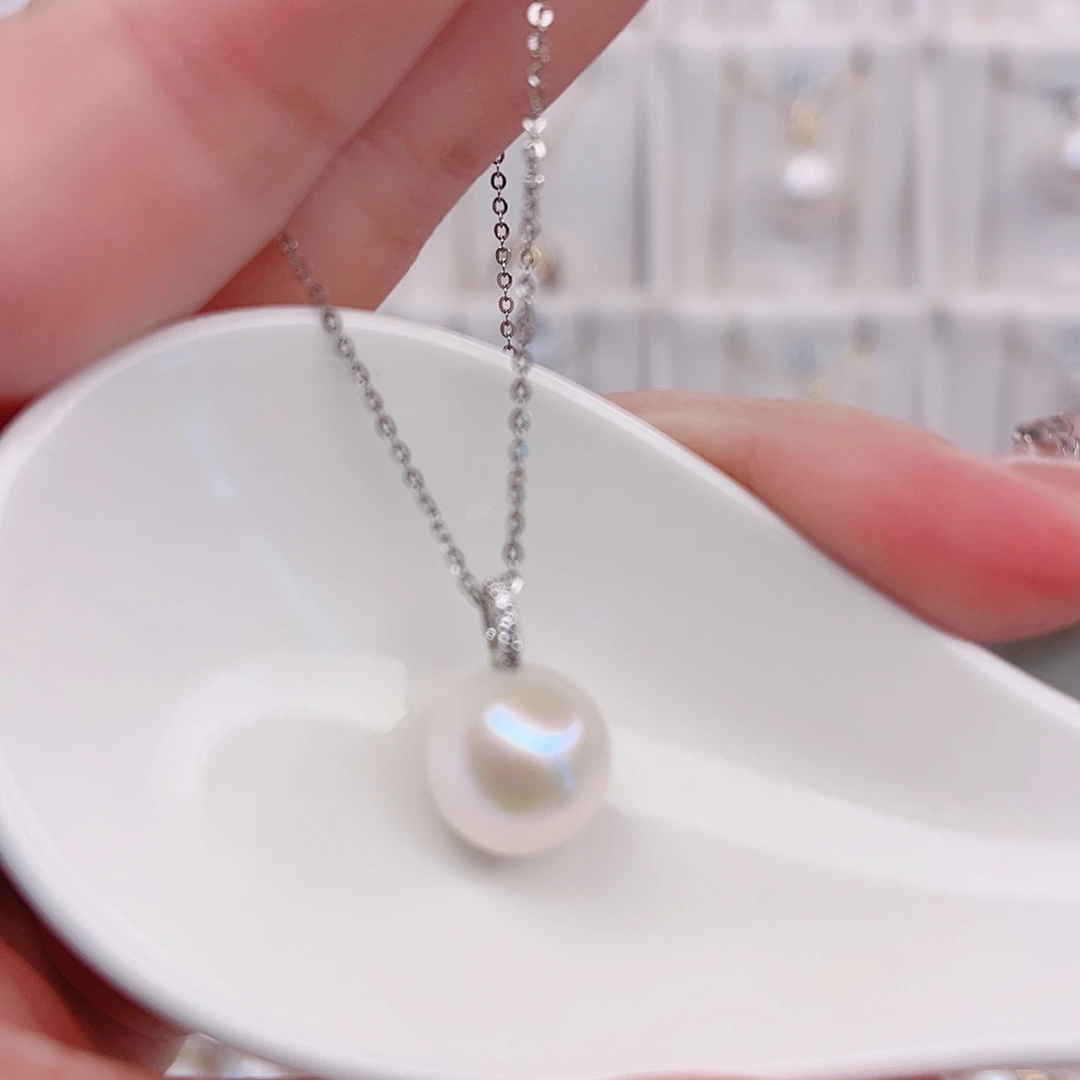未镶嵌吊坠(赠链)淡水珍珠