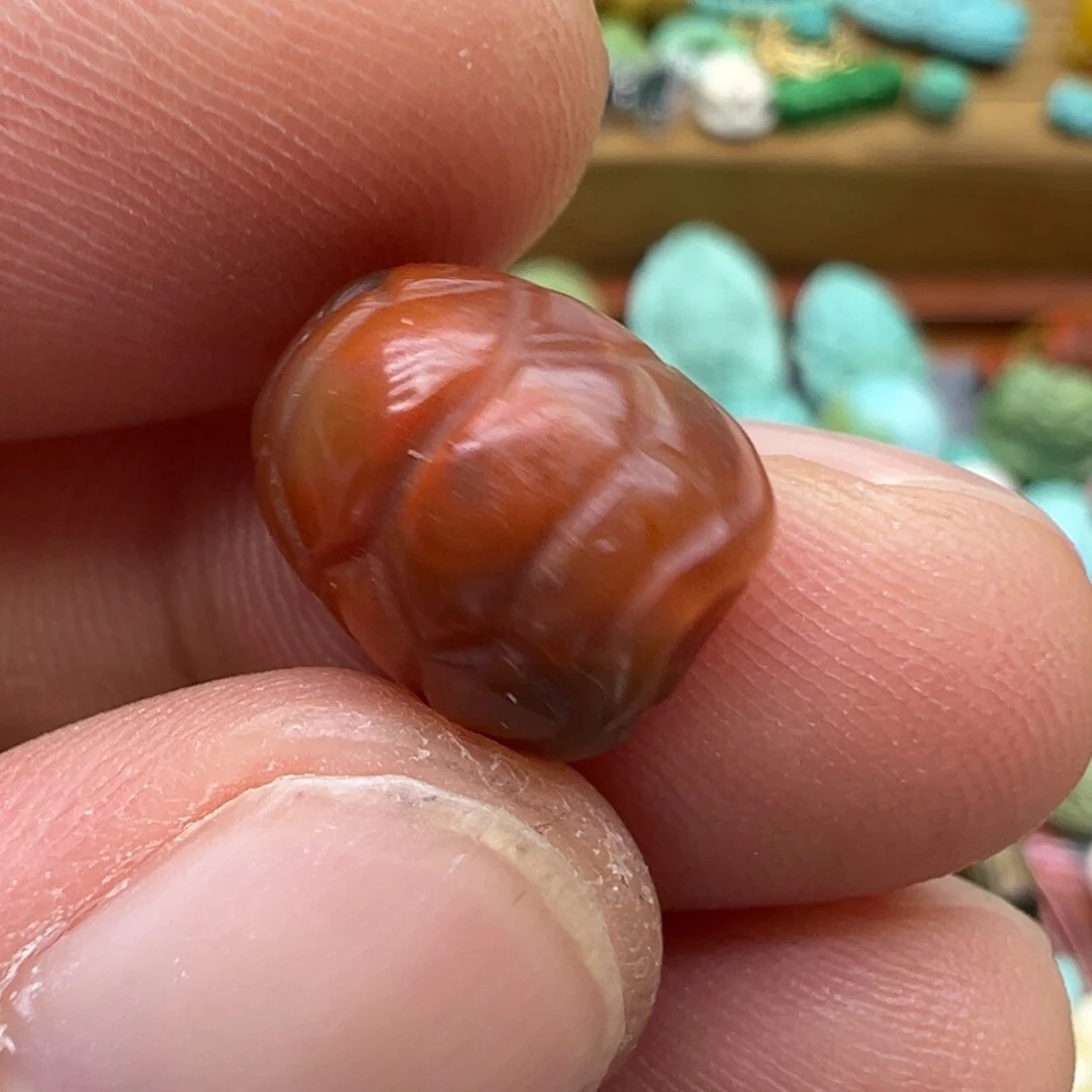 南红玛瑙颈饰未镶嵌