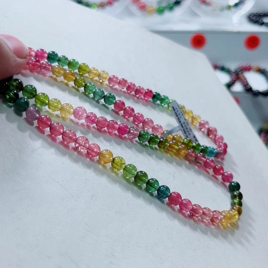 未镶嵌手链碧玺碧玺