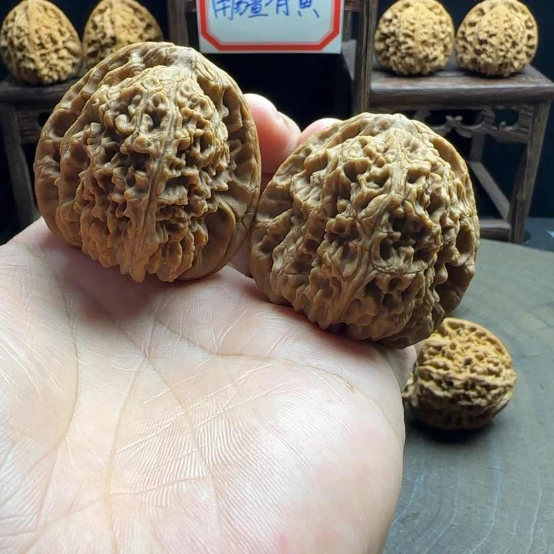吊坠文玩核桃45全家福