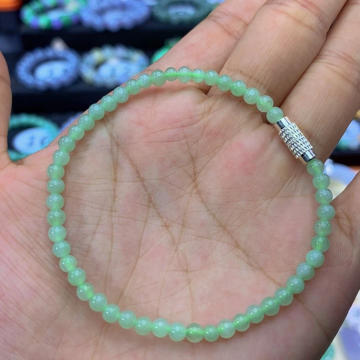 翡翠未镶嵌手链翡翠3+