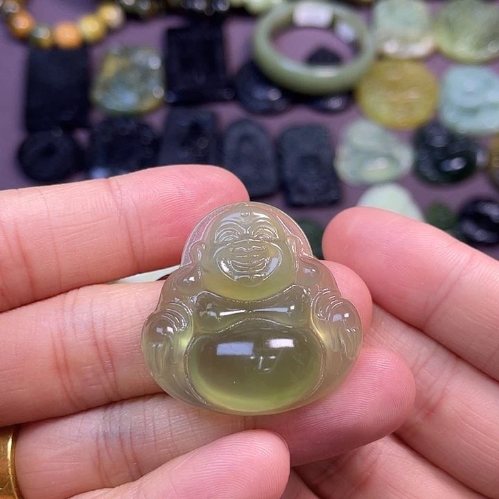 蛇纹石玉未镶嵌手链