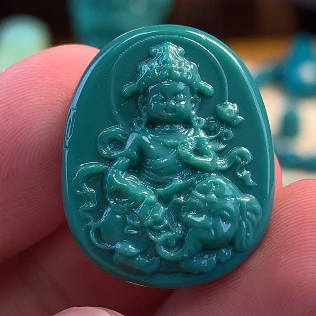 未镶嵌绿松石珠宝奇石