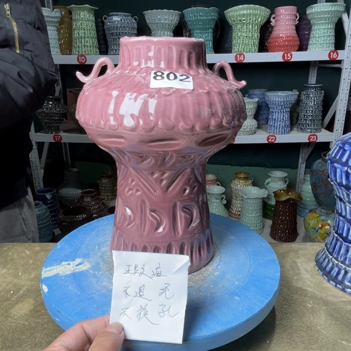 陶景德镇陶瓷花盆花器802