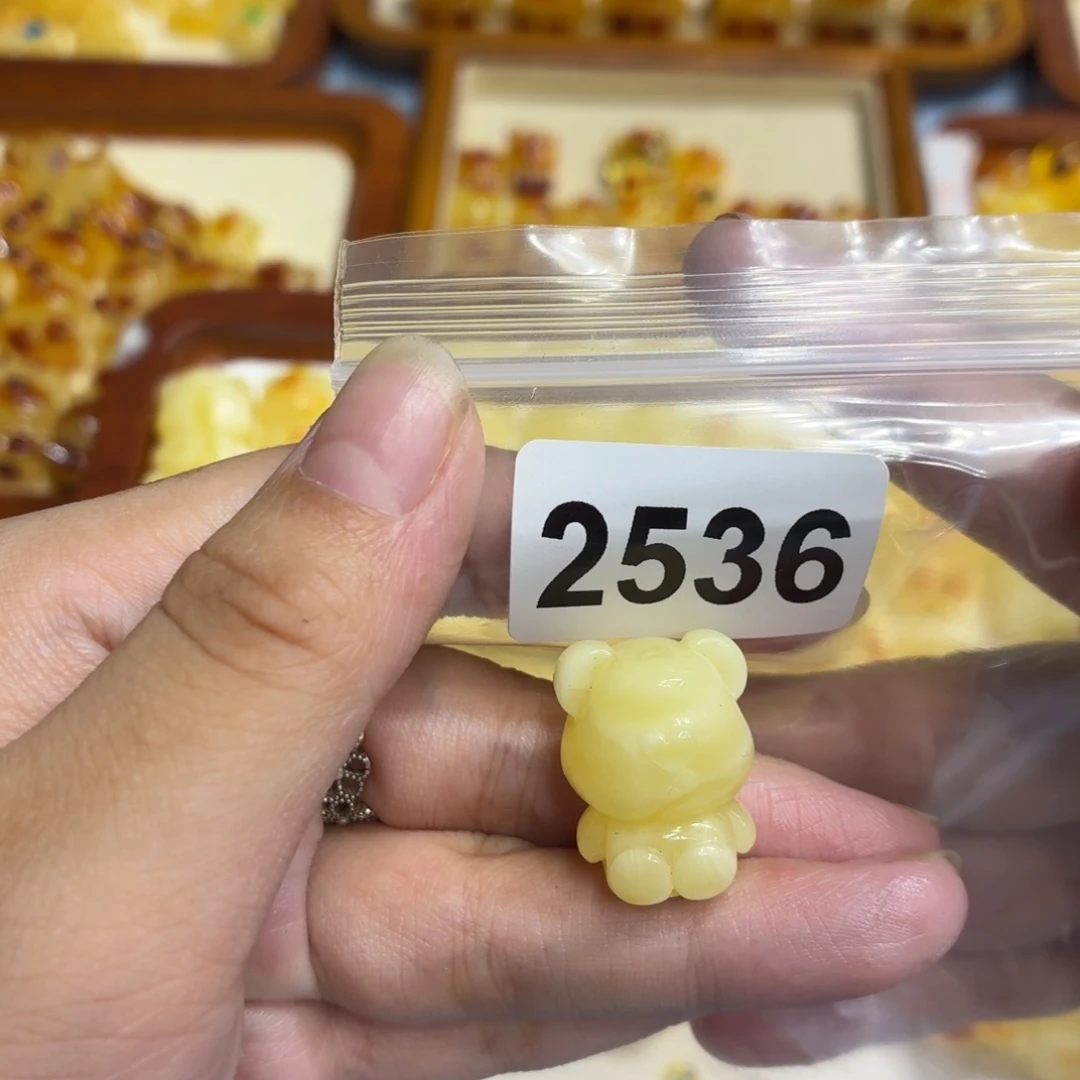琥珀未镶嵌毛衣链