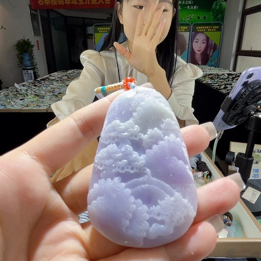 颈饰未镶嵌翡翠一