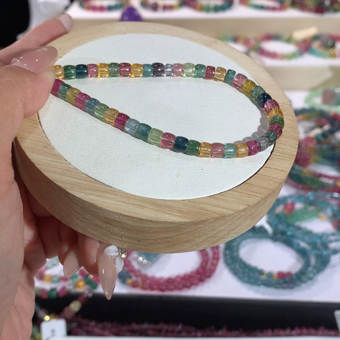 碧玺手链手串未镶嵌