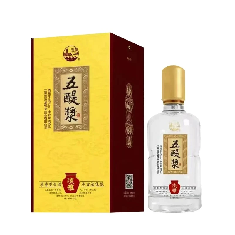 五醍浆五醍浆淡雅 浓香型白酒 商务 柔和40度500ml