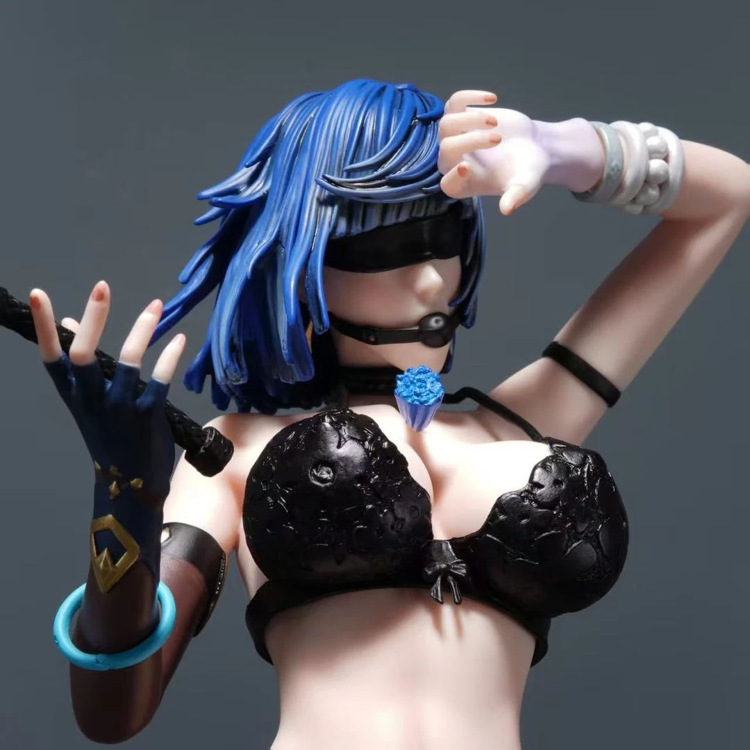 动漫夜兰手办女王美少女替换二次元模型摆件