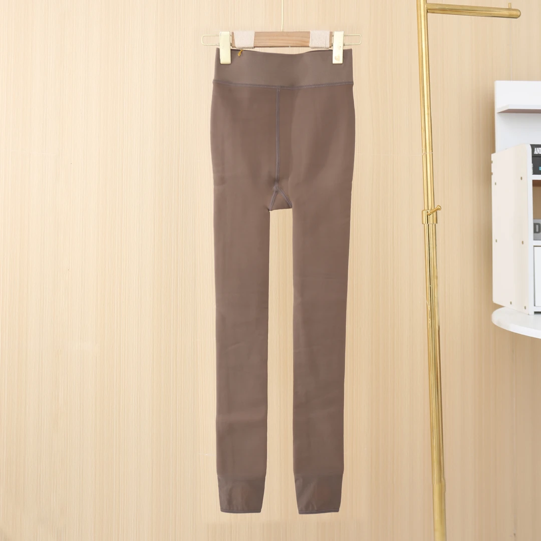 换季浮力女士加绒打底裤不掉裆踩脚裤无痕不勒KK679防勾丝耐磨