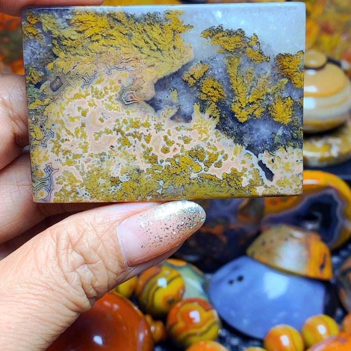 鎏***晓玛瑙/玉髓合金颈饰