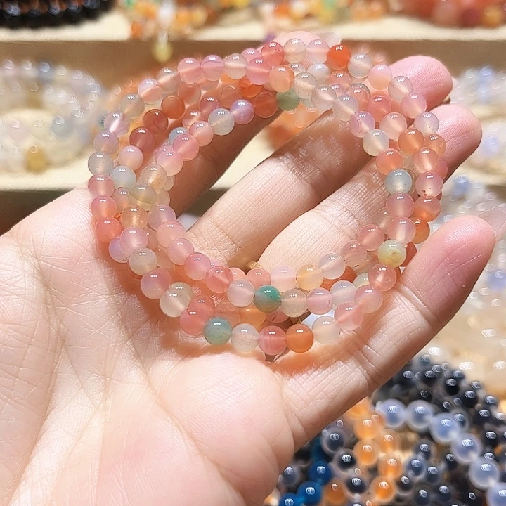 玛瑙/玉髓未镶嵌手链