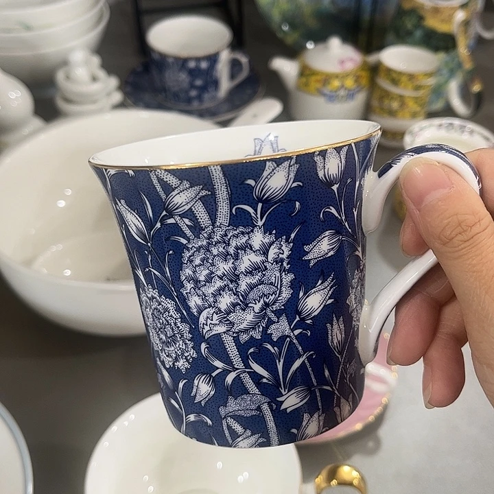 瓷片微瑕骨瓷蒲公英一个