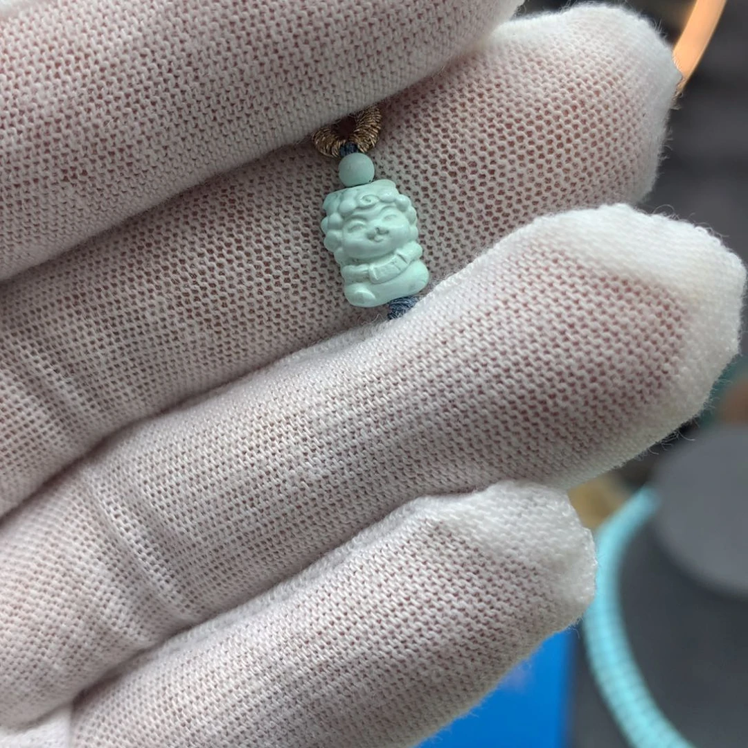 绿松石挂件未镶嵌