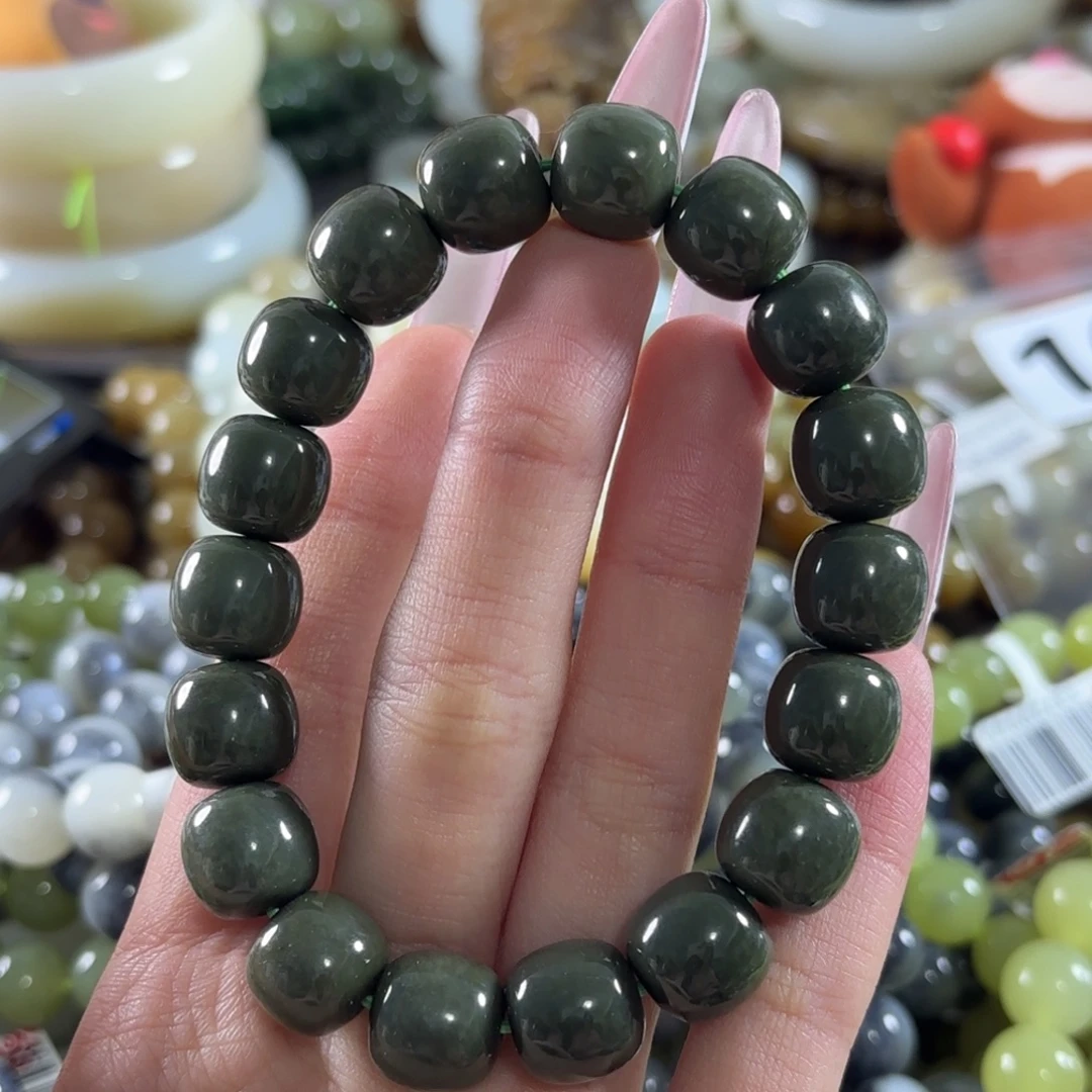 和田玉未镶嵌手链168