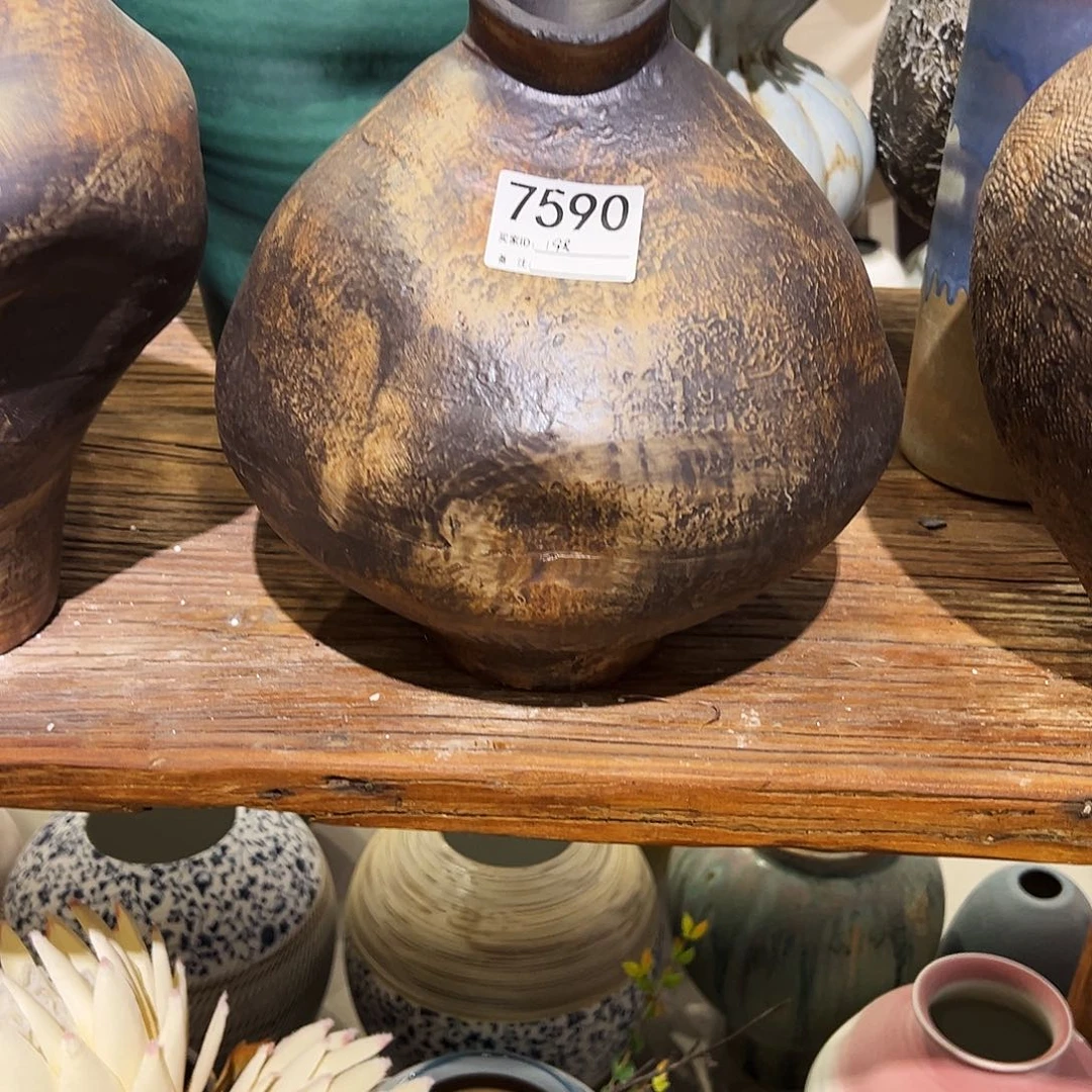 瓶花****学7590高27口5陶瓷花瓶无孔