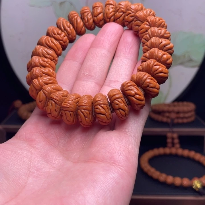 桃核手串19大肠手串