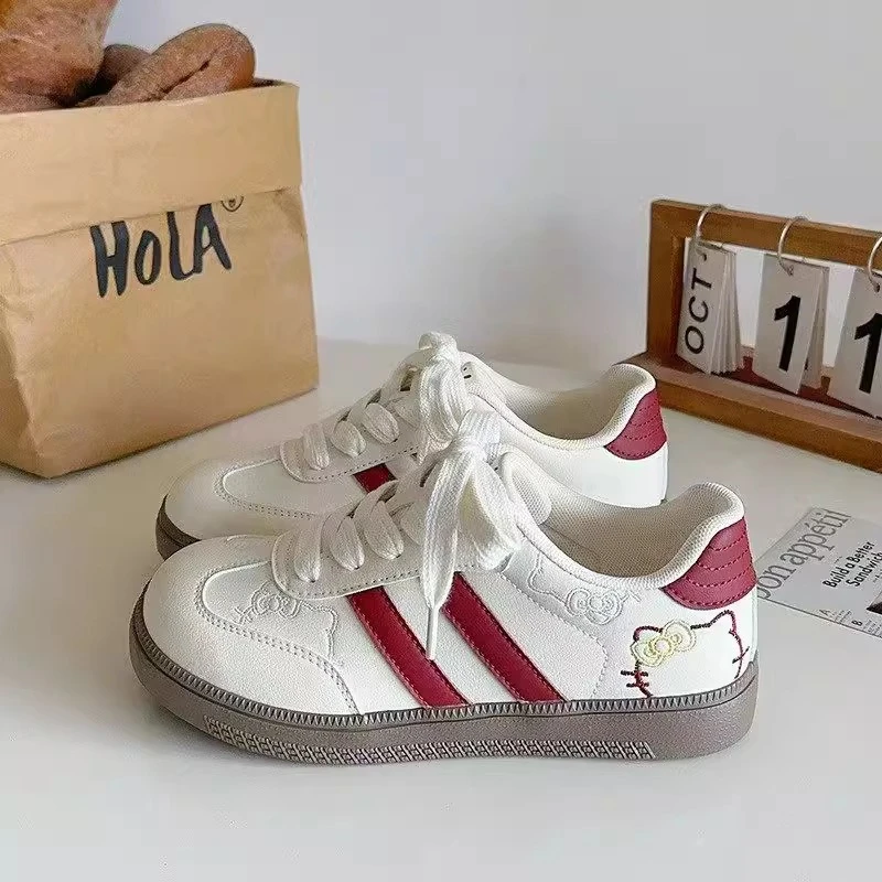 新百伦松糕软底德训鞋女2025春秋新款原创设计感时尚百搭休闲板鞋