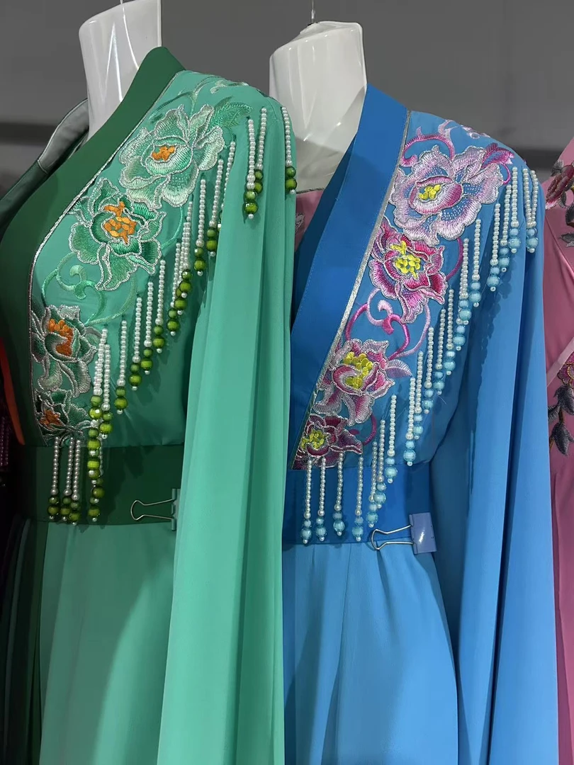 戏曲演出越剧花旦衣粤剧小姐双件套戏服