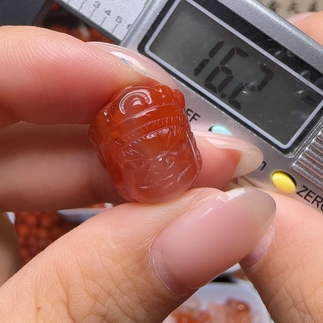 南红玛瑙未镶嵌吊坠(不含链)