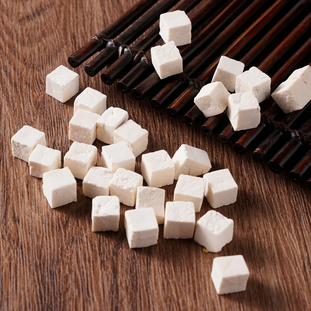 泡水白茯苓食用无熏硫可煲汤道地食材