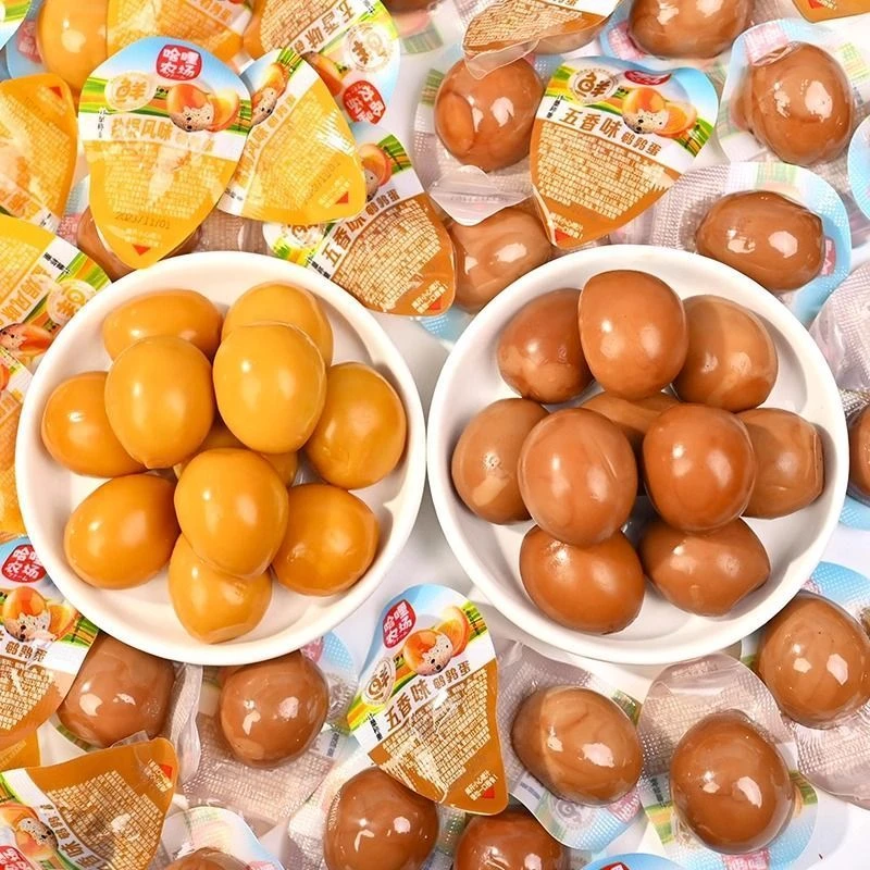 【40颗】鹌鹑蛋卤蛋五香零食即食独立小包装休闲早餐无壳