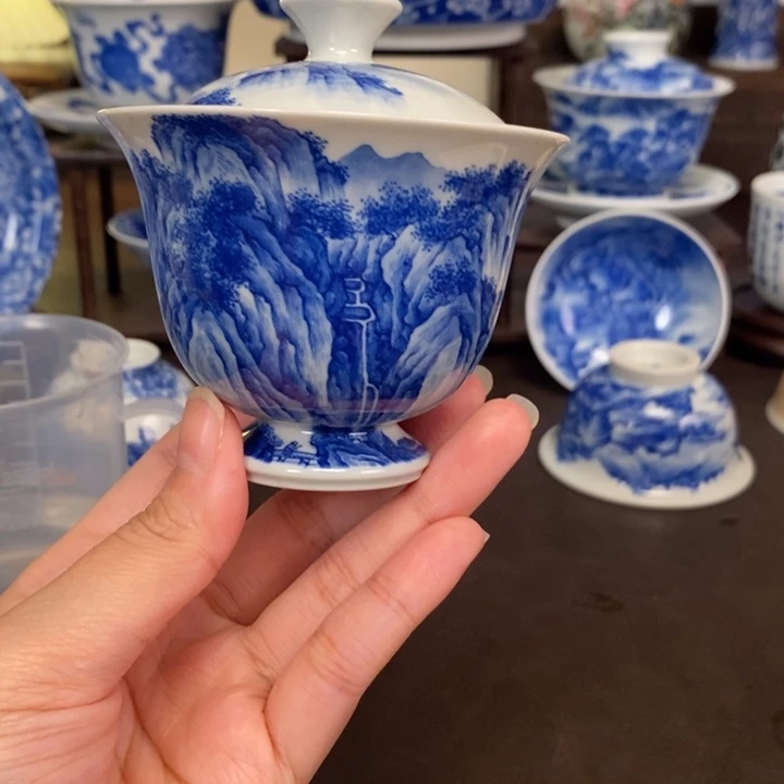 景德镇陶瓷手工手绘