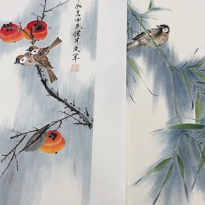 国画应****化郭庆军老师作品666666666