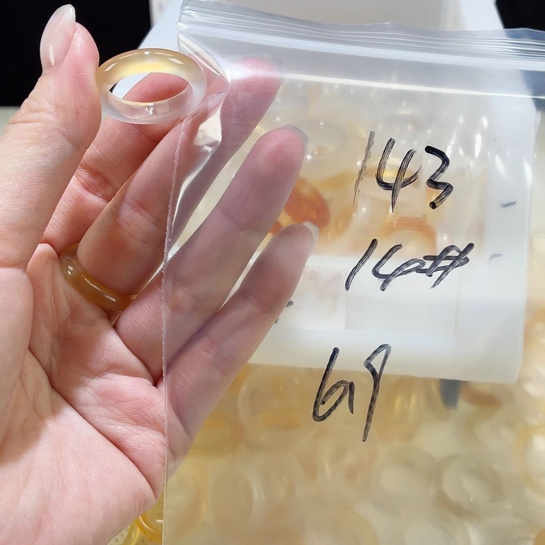 玛瑙/玉髓未镶嵌戒指