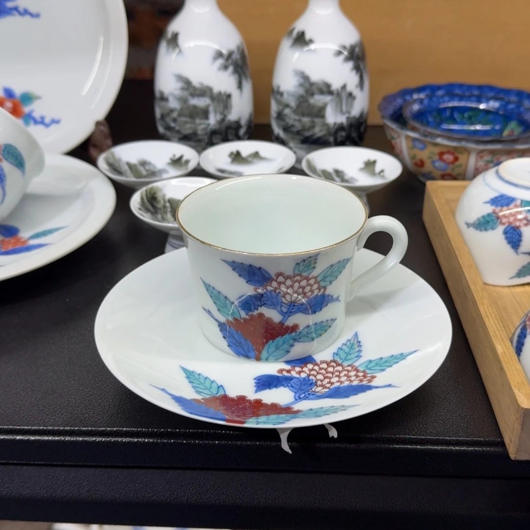 瓷片恭喜发财万事如意